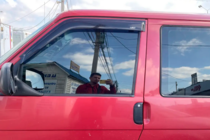 Volkswagen T4 Transporter 1990-2003 гг. Ветровики на окна (2 шт, HIC) фото 6