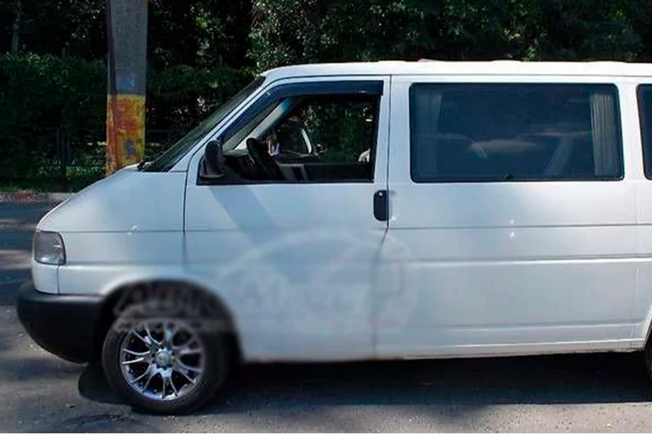 Volkswagen T4 Transporter 1990-2003 гг. Ветровики на окна (2 шт, HIC) Фото 21