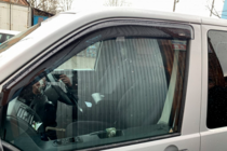 Volkswagen T6 2015-2024 гг. Ветровики на окна (2 шт, HIC) фото 16