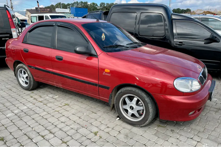 Chevrolet Lanos 1998–2017 гг. Ветровики на окна (4 шт, HIC) Image