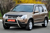 Honda CRV 2001-2006 гг. Ветровики на окна (4 шт, HIC) фото 1