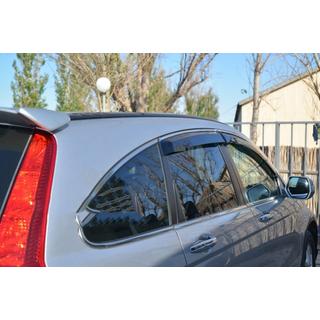 Ветровики с хромированным молдингом (4 шт, HIC) фото 2