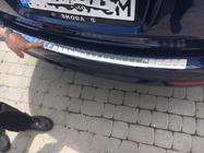 Накладка на задний бампер Carmos (SW, нержавейка) фото 3