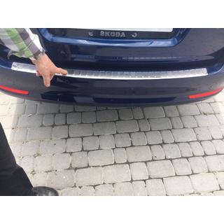 Накладка на задний бампер Carmos (SW, нержавейка) фото 2