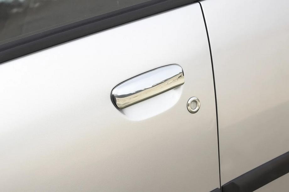Mitsubishi Colt 2004-2012 гг. Хромированные Накладки на Ручки Дверей (4 шт, Нержавейка) Image