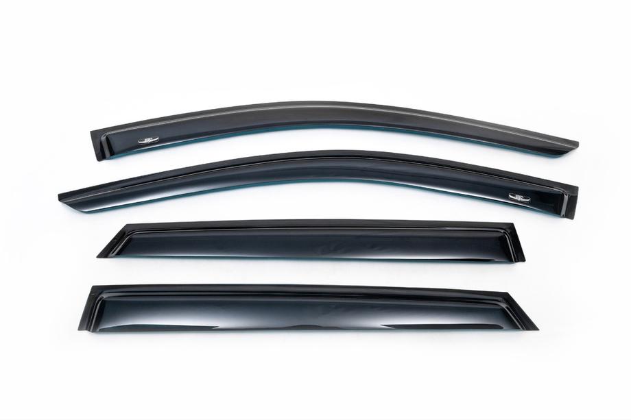 Hyundai Santa Fe 3 2012-2018 гг. Ветровики на окна (4 шт, HIC) Фото 4