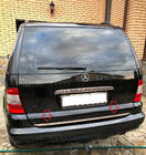 Mercedes ML W163 1997-2005 гг. Накладка на багажник нержавейка фото 1