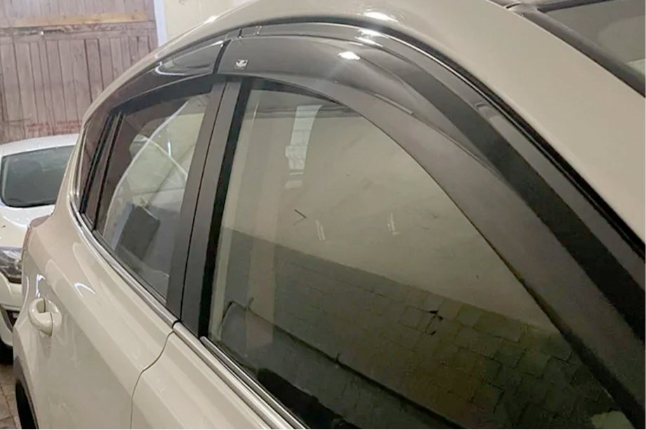 Toyota Rav 4 2013-2018 гг. Широкие ветровики (4 шт, HIC) Фото 2