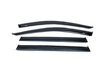 Volkswagen Passat B8 2015-2023 гг. Ветровики с хромированным молдингом Variant (4 шт, HIC) фото 3