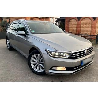 Ветровики с хромированным молдингом Variant (4 шт, HIC) фото 1