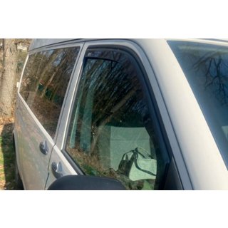 Ветровики вставные (2 шт, HIC) Volkswagen T6 2015-2024 гг. фото 3