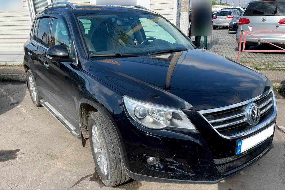 Volkswagen Tiguan 2007-2016 гг. Ветровики на окна (4 шт, HIC) Фото 1