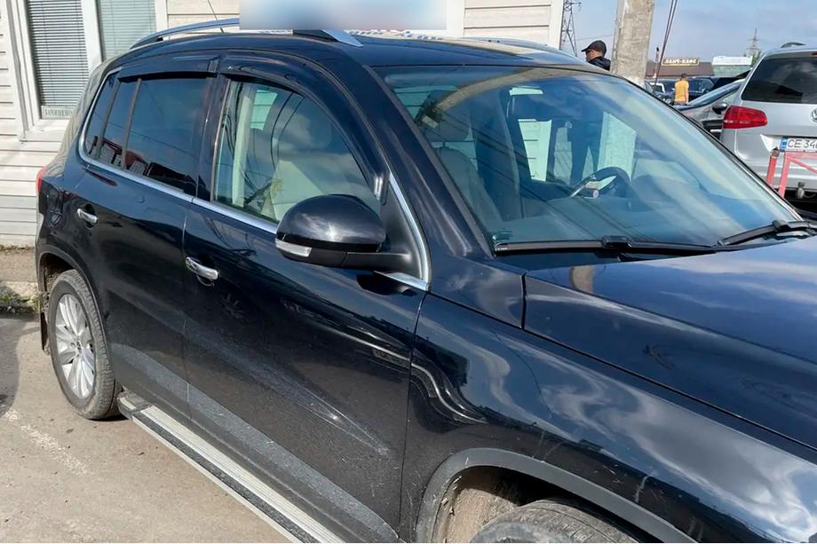 Volkswagen Tiguan 2007-2016 гг. Ветровики на окна (4 шт, HIC) Фото 4