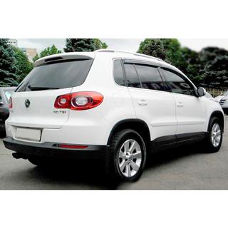 Ветровики с хромированным молдингом (4 шт, HIC) фото 3