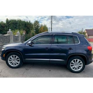 Ветровики с хромированным молдингом (4 шт, HIC) фото 2