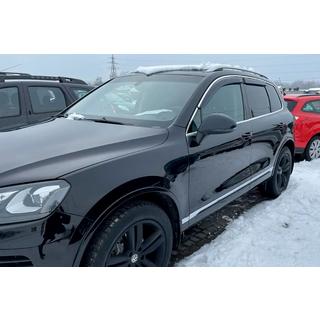 Ветровики с хромированным молдингом (4 шт, HIC)