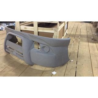 Накладка на передний бампер (полная, грунтованная под покраску) Fiat Doblo II 2010-2022 гг. фото 2