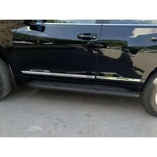 Молдинги дверей (Дизайн 2013-2017) Toyota Land Cruiser Prado 150 2009-2023 гг. фото 4