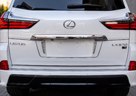 Lexus LX570/450d 2008-2022 гг. Задний держатель номерного знака с LED (2007-2023) фото 2