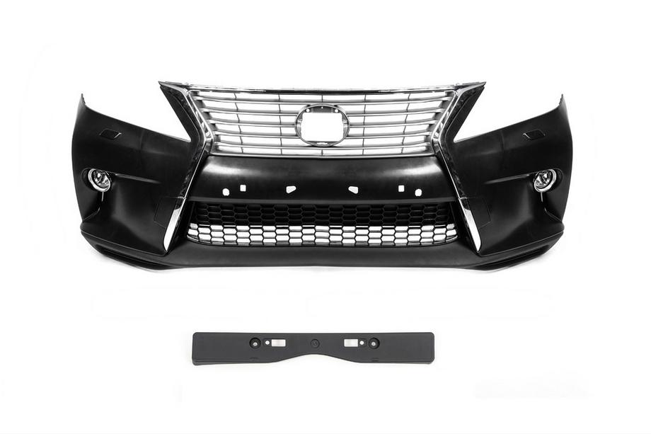 Lexus RX 2009-2015 гг. Передний бампер OEM 2013 2009-2012, с оптикой