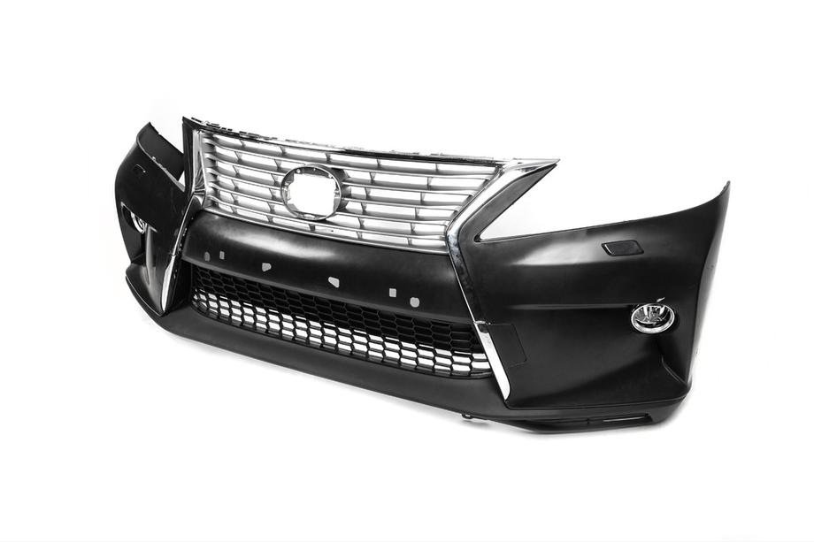 Lexus RX 2009-2015 гг. Передний бампер OEM 2013 2009-2012, с оптикой Фото 4