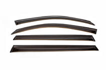 Skoda Kodiaq 2016-2023 гг. Ветровики на окна (4 шт, ANV) фото 2