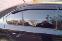 Skoda Octavia II A5 2010-2013 гг. Ветровики Liftback (4 шт, HIC) фото 3