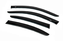 Skoda Octavia II A5 2010-2013 гг. Ветровики Liftback (4 шт, HIC) фото 8
