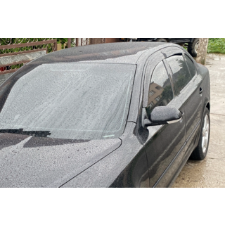 Ветровики Liftback (4 шт, HIC) Skoda Octavia II A5 2010-2013 гг. фото 2