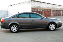 Audi A6 C5 2001-2004 гг. Ветровики на окна Sedan (4 шт., HIC) фото 1