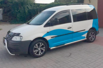 Volkswagen Caddy 2015-2020 гг. Ветровики на окна (2 шт, HIC) фото 15