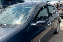 Renault Clio III 2005-2012 гг. Ветровики на окна (4 шт, HIC) фото 3