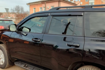 Lexus GX460 2009-2023 гг. Ветровики 8 см (4 шт, HIC) фото 1