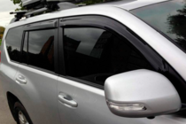 Lexus GX460 2009-2023 гг. Ветровики 8 см (4 шт, HIC) фото 12