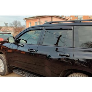 Ветровики 8 см (4 шт, HIC) Lexus GX460 2009-2023 гг. фото 1