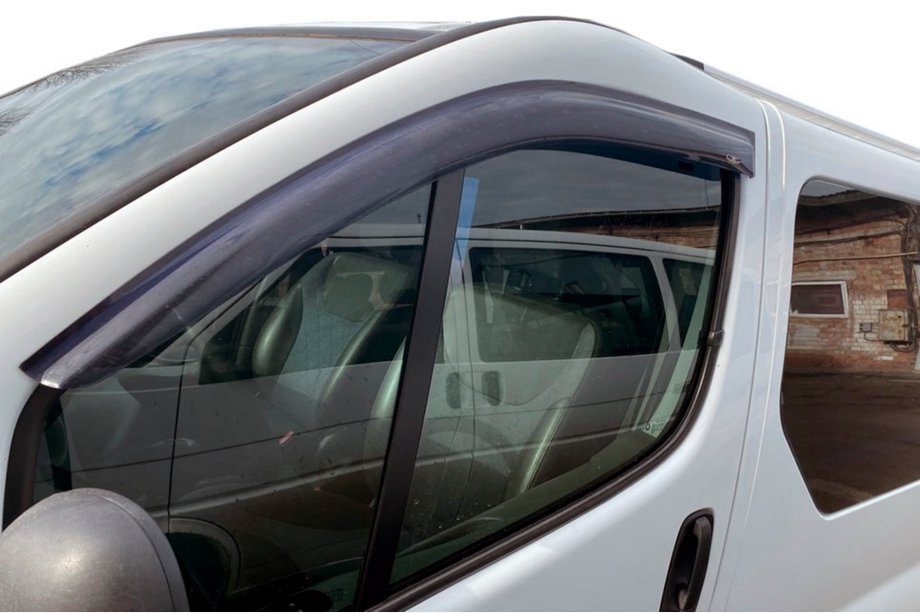 Nissan Primastar 2002-2014 гг. Ветровики на окна (2 шт, HIC) Фото 13