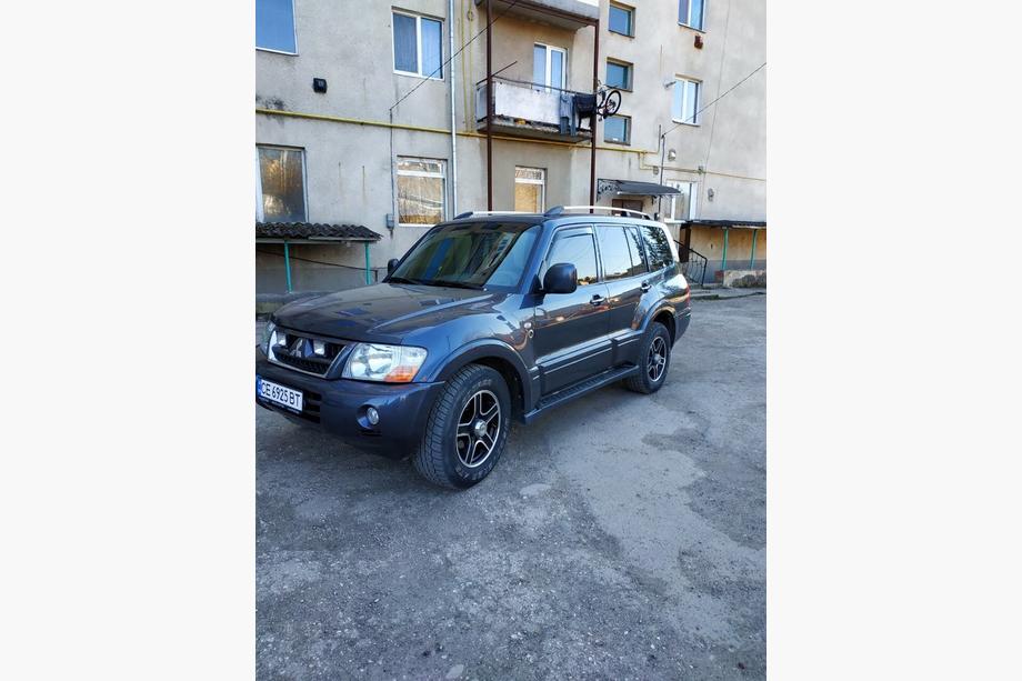 Mitsubishi Pajero Wagon III 1999-2006 гг. Рейлинги Хром турецкий дизайн (2 шт) Фото 5
