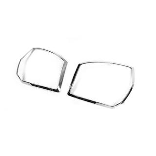 Накладки на Задние Фонари Хром (2 шт., ABS) Audi A4 B6 2000-2004 гг. фото 2