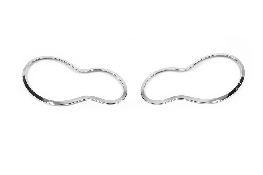 Mercedes C-class W203 2000-2007 гг. Накладки на фары (2 шт., Пластик) Image