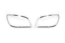 Хромированные накладки на задние фонари (2 шт., пластик) фото 3