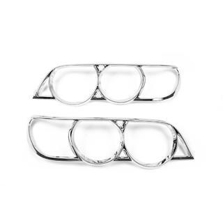 Хромированные Накладки на Фары (1999-2003) BMW X5 E53 1999-2006 гг. фото 2