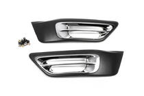 Хромированные накладки на противотуманные фары (2 шт., пластик) фото 2 Хромированные накладки на противотуманные фары (2 шт., пластик) фото 2