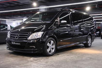 Mercedes Viano 2004-2014 гг. Передняя накладка 2010-2015 (грунт под покраску) фото 3