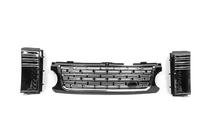 Range Rover III L322 2002-2012 гг. Передняя решетка и боковые жабры в стиле Autobiography (для 2005-2009) фото 2