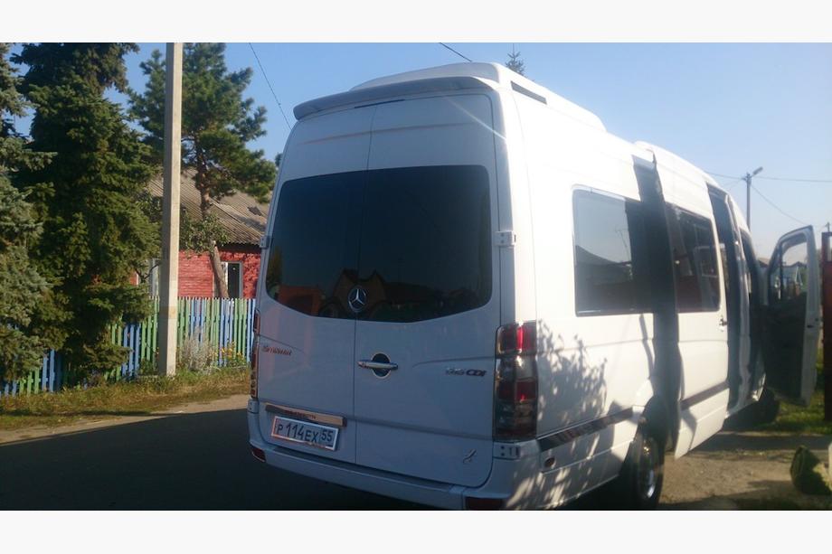 Volkswagen Crafter 2006-2016 гг. Спойлер Anatomik (узкая модель, грунтованный под покраску) Фото 10