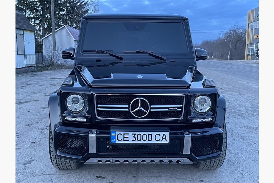 Mercedes G class W463 1990-2018 гг. Накладки на фары с LED (5 диодов, комплект) Фото 4