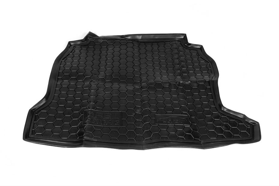 Opel Astra G classic 1998-2012 гг. Коврик багажника SD (Autogumm, резина) Image