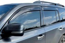 Lexus LX570/450d 2008-2022 гг. Ветровики 11см (4шт, HIC) фото 4