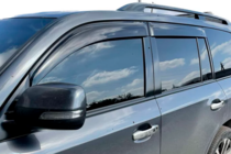 Lexus LX570/450d 2008-2022 гг. Ветровики 11см (4шт, HIC) фото 4