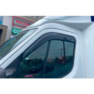Ветровики на окна (2 шт, HIC) Nissan NV400 2010-2024 гг. фото 1